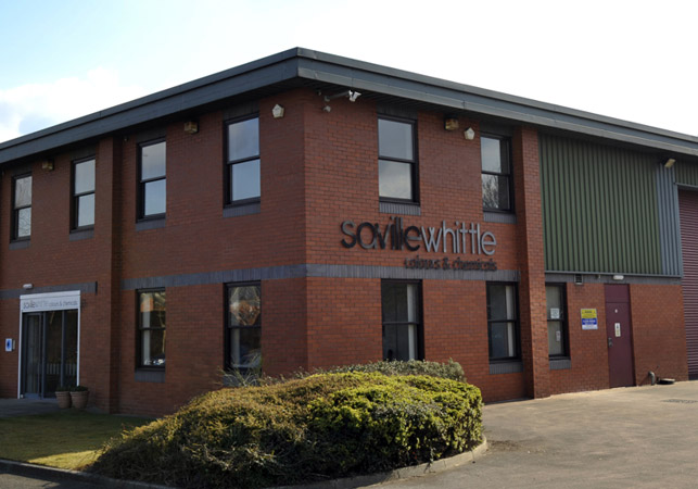 Saville Whittle. Office, Warehouse, and Laboratory Facilities